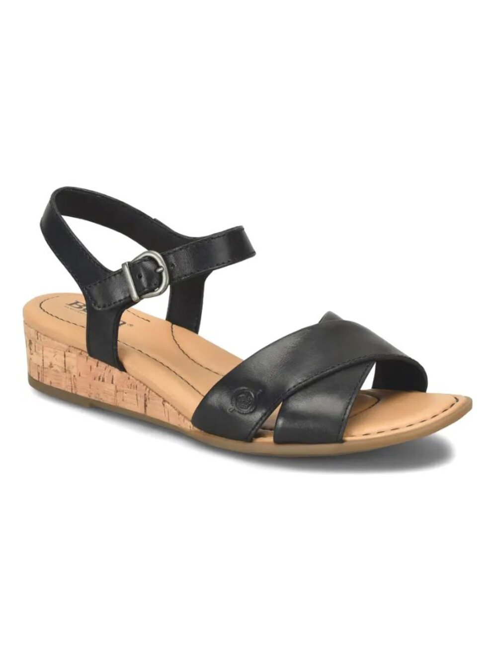 Born Paige Wedge Sandal in Black Sz. 9 NEW